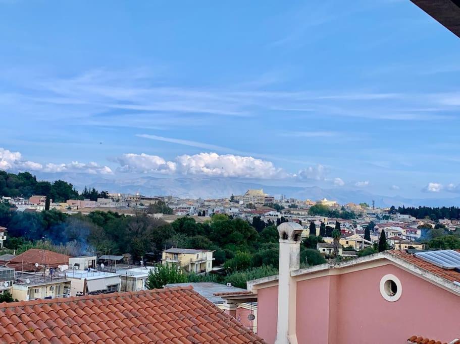 Appartamento Panoramic Penthouse Corfu Town With Amazing Views Esterno foto